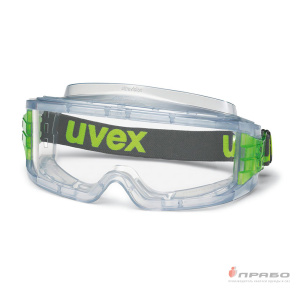 Очки защитные закрытые с непрямой вентиляцией с прозрачной линзой из ацетата СА UVEX Ультравижн 9301714. Артикул: 10189. Цена от 1 790,00 р.