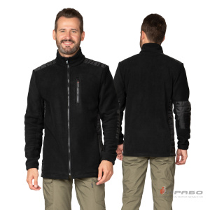Куртка «Кеми» флисовая без капюшона чёрная. Артикул: 10822. Цена от 2 800 р.