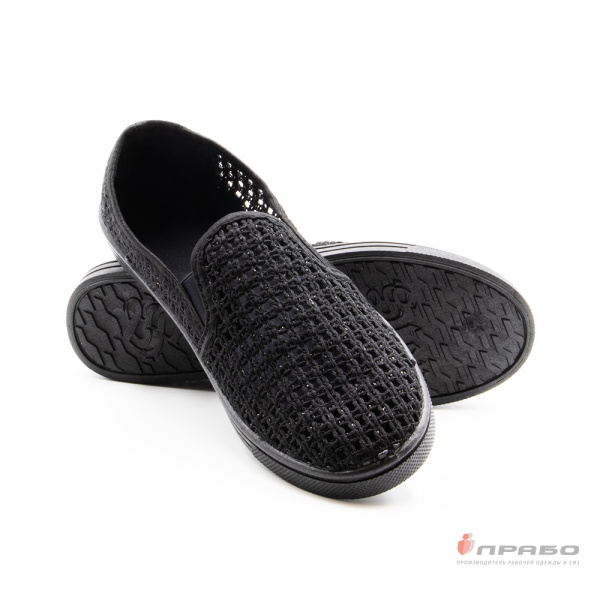 Тапочки с перфорацией женские. Артикул: Тап02. #REGION_MIN_PRICE# в г. Казань