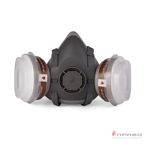 Комплект защиты дыхания J-Set 5500P (полумаска, фильтры, держатели, нитриловые перчатки). Артикул: 9401. #REGION_MIN_PRICE#