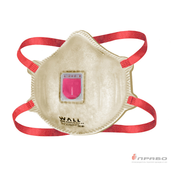 Респиратор Wall Cup 99HK+E FFP3 R D с клапаном выдоха арт. 29905F. Артикул: 10761. #REGION_MIN_PRICE#