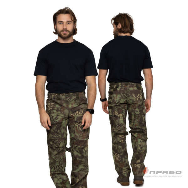 Артикул: Ох111. Наименование: Брюки мужские Tactical КМФ питон лес. Сезонность: лето. Ценовой сегмент: . #REGION_MIN_PRICE# в Казани. Заказ на PRABO.РУ
